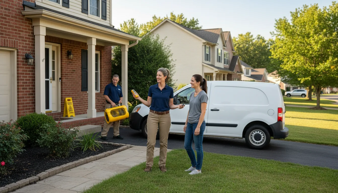 Water restoration image for Home Water Damage Repair in Shanks, WV